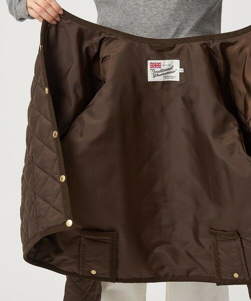 green label relaxing / グリーンレーベル リラクシング その他アウター | 【別注】＜Traditional Weatherwear＞ARKLEY Aライン キルティング ショート コート | 詳細22