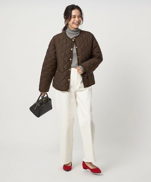 green label relaxing / グリーンレーベル リラクシング その他アウター | 【別注】＜Traditional Weatherwear＞ARKLEY Aライン キルティング ショート コート | 詳細10