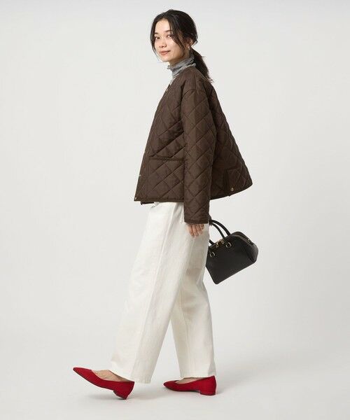 green label relaxing / グリーンレーベル リラクシング その他アウター | 【別注】＜Traditional Weatherwear＞ARKLEY Aライン キルティング ショート コート | 詳細11