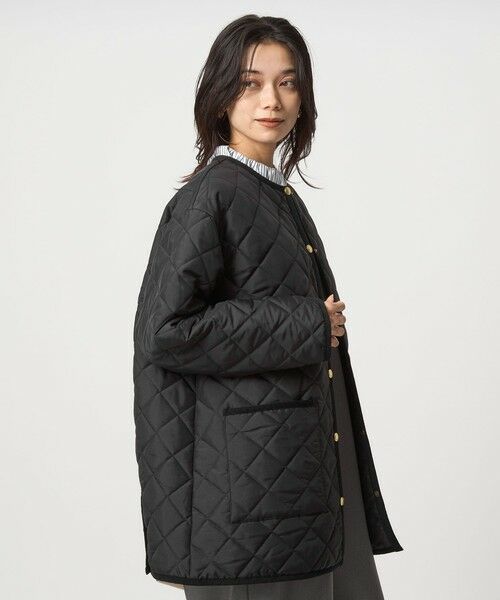 green label relaxing / グリーンレーベル リラクシング その他アウター | 【別注】＜Traditional Weatherwear＞ARKLEY Aライン  キルティング  ミドル  コート | 詳細1