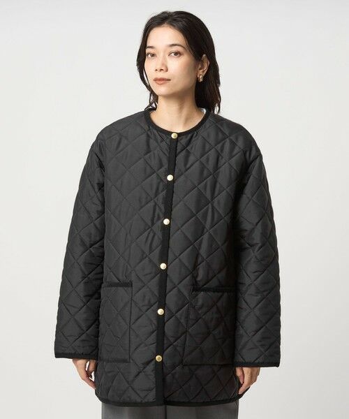 green label relaxing / グリーンレーベル リラクシング その他アウター | 【別注】＜Traditional Weatherwear＞ARKLEY Aライン  キルティング  ミドル  コート | 詳細6