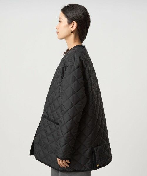 green label relaxing / グリーンレーベル リラクシング その他アウター | 【別注】＜Traditional Weatherwear＞ARKLEY Aライン  キルティング  ミドル  コート | 詳細7