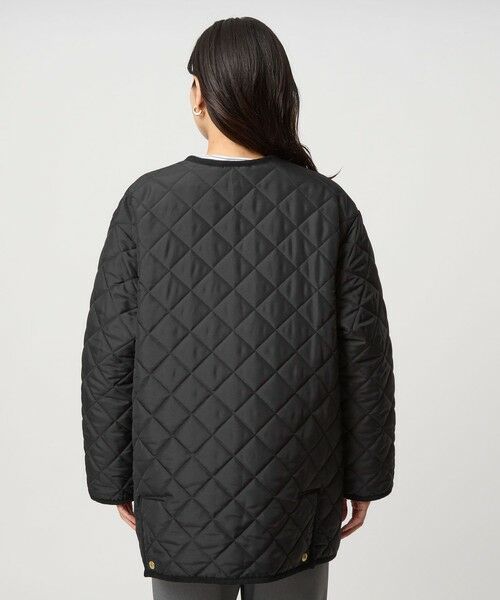 green label relaxing / グリーンレーベル リラクシング その他アウター | 【別注】＜Traditional Weatherwear＞ARKLEY Aライン  キルティング  ミドル  コート | 詳細8