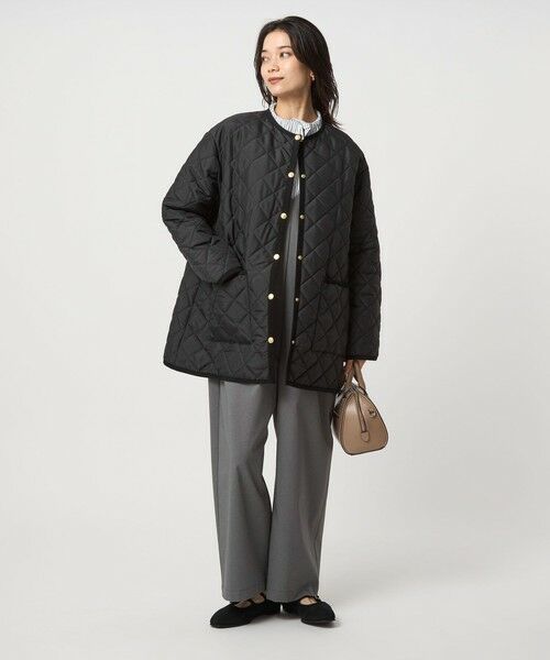 green label relaxing / グリーンレーベル リラクシング その他アウター | 【別注】＜Traditional Weatherwear＞ARKLEY Aライン  キルティング  ミドル  コート | 詳細3