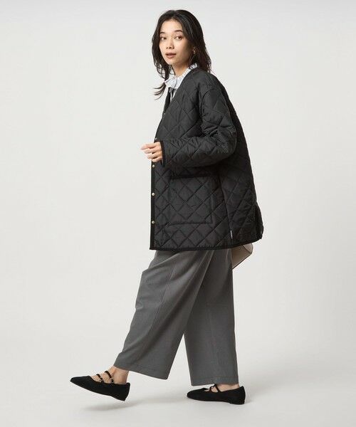 green label relaxing / グリーンレーベル リラクシング その他アウター | 【別注】＜Traditional Weatherwear＞ARKLEY Aライン  キルティング  ミドル  コート | 詳細4