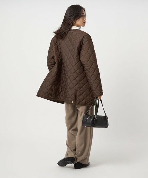 green label relaxing / グリーンレーベル リラクシング その他アウター | 【別注】＜Traditional Weatherwear＞ARKLEY Aライン  キルティング  ミドル  コート | 詳細23