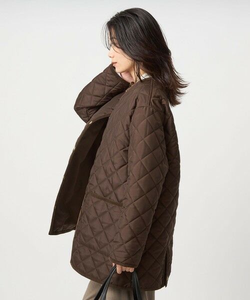 green label relaxing / グリーンレーベル リラクシング その他アウター | 【別注】＜Traditional Weatherwear＞ARKLEY Aライン  キルティング  ミドル  コート | 詳細19