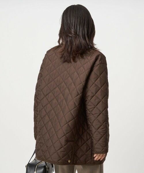 green label relaxing / グリーンレーベル リラクシング その他アウター | 【別注】＜Traditional Weatherwear＞ARKLEY Aライン  キルティング  ミドル  コート | 詳細20