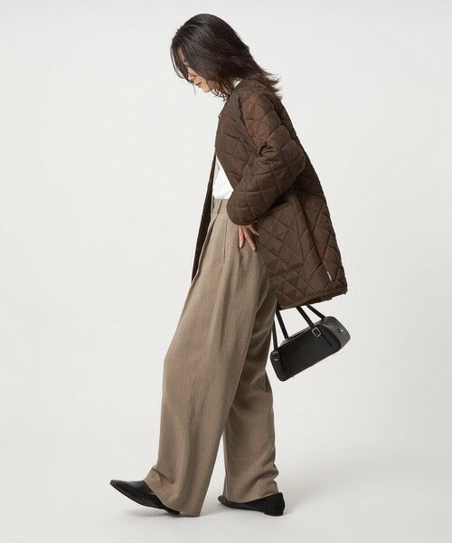 green label relaxing / グリーンレーベル リラクシング その他アウター | 【別注】＜Traditional Weatherwear＞ARKLEY Aライン  キルティング  ミドル  コート | 詳細22