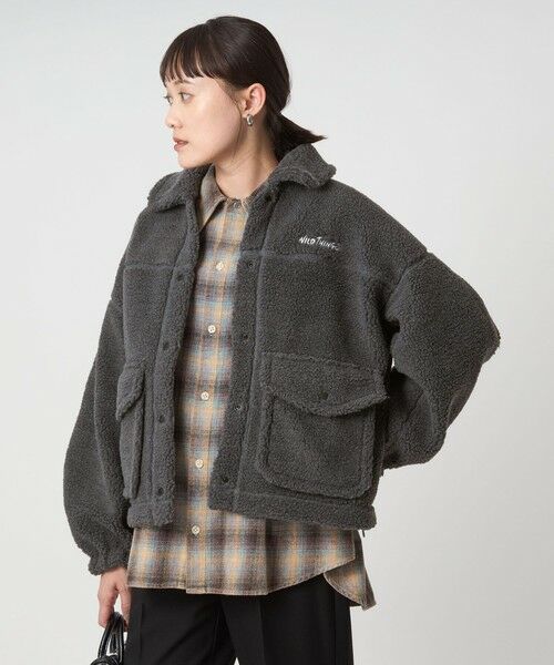 green label relaxing / グリーンレーベル リラクシング ブルゾン | ＜WILD THINGS＞ボア G-1 ジャケット | 詳細1