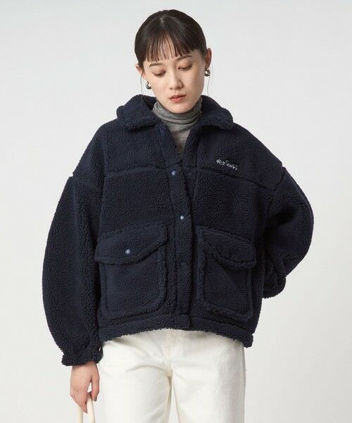 green label relaxing / グリーンレーベル リラクシング ブルゾン | ＜WILD THINGS＞ボア G-1 ジャケット | 詳細10