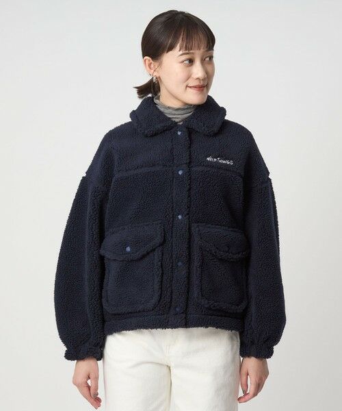 green label relaxing / グリーンレーベル リラクシング ブルゾン | ＜WILD THINGS＞ボア G-1 ジャケット | 詳細14