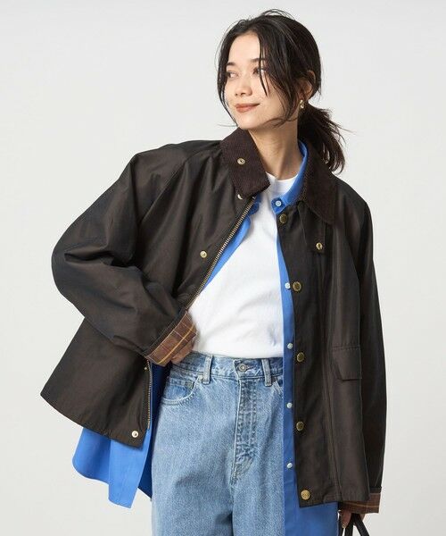 green label relaxing / グリーンレーベル リラクシング ブルゾン | 【別注】＜Barbour＞TRANSPORT ジャケット | 詳細1