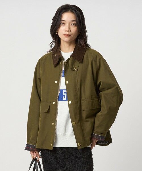 green label relaxing/グリーンレーベル リラクシング 【別注】<Barbour>TRANSPORT ジャケット OLIVE 38 green label relaxing/グリーンレーベル リラクシング 【別注】<Barbour>TRANSPORT ジャケット OLIVE 38