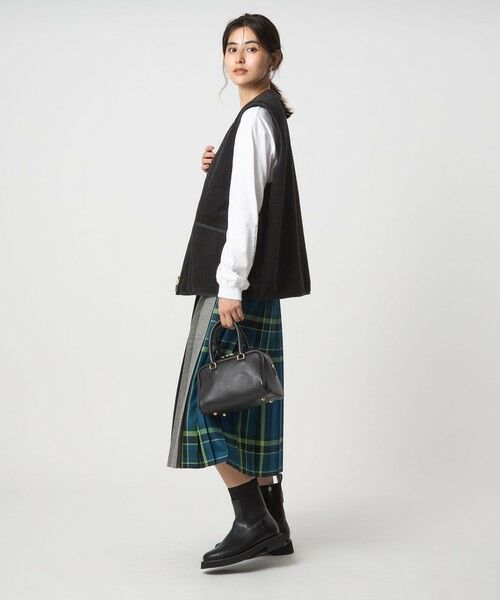 green label relaxing / グリーンレーベル リラクシング ベスト | 【別注】＜Barbour＞コーデュロイ×フェイクファー リバーシブル ベスト | 詳細8