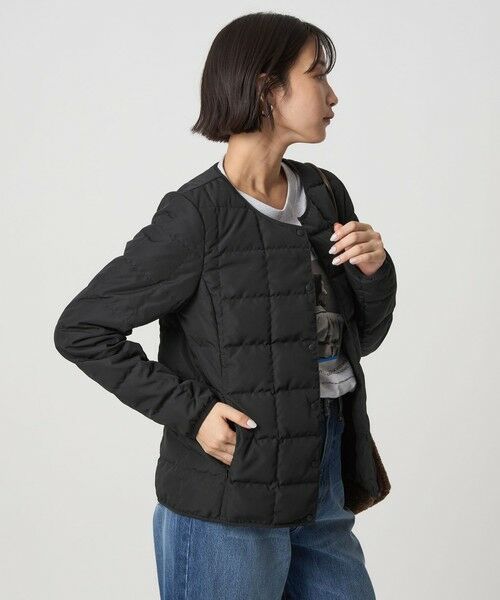 green label relaxing / グリーンレーベル リラクシング ダウンジャケット・ベスト | 【別注】＜TAION＞ボタン ショート ダウン | 詳細1
