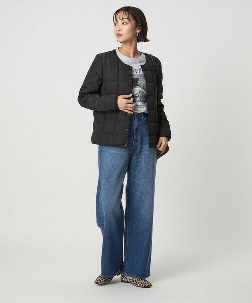 green label relaxing / グリーンレーベル リラクシング ダウンジャケット・ベスト | 【別注】＜TAION＞ボタン ショート ダウン | 詳細3