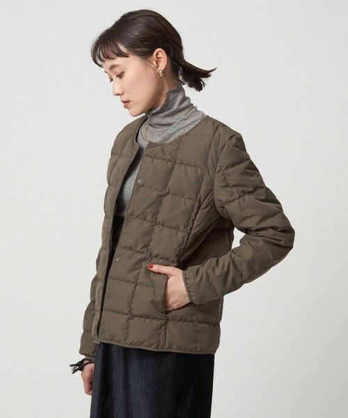 green label relaxing / グリーンレーベル リラクシング ダウンジャケット・ベスト | 【別注】＜TAION＞ボタン ショート ダウン | 詳細10