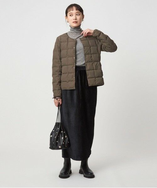 green label relaxing / グリーンレーベル リラクシング ダウンジャケット・ベスト | 【別注】＜TAION＞ボタン ショート ダウン | 詳細11
