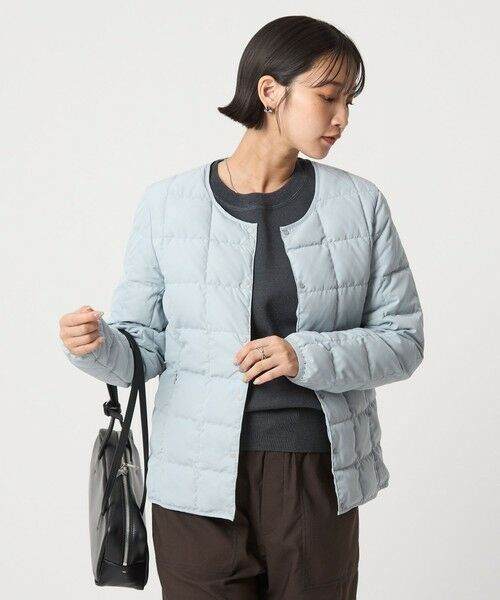 green label relaxing / グリーンレーベル リラクシング ダウンジャケット・ベスト | 【別注】＜TAION＞ボタン ショート ダウン | 詳細16