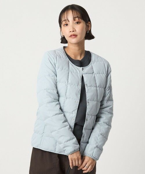 green label relaxing / グリーンレーベル リラクシング ダウンジャケット・ベスト | 【別注】＜TAION＞ボタン ショート ダウン | 詳細17