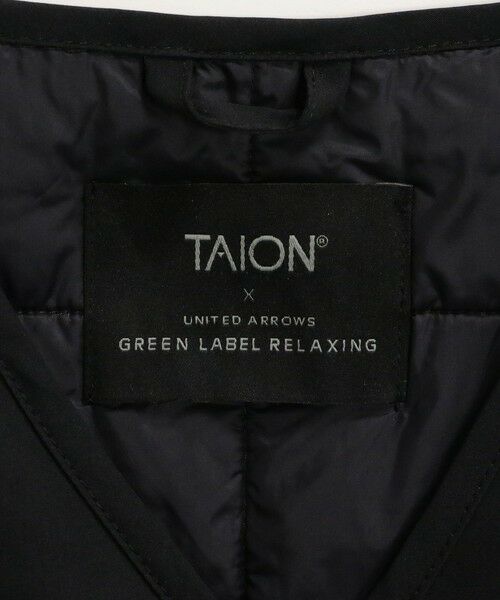 green label relaxing / グリーンレーベル リラクシング ダウンジャケット・ベスト | 【別注】＜TAION＞ボタン ロング ダウン | 詳細6