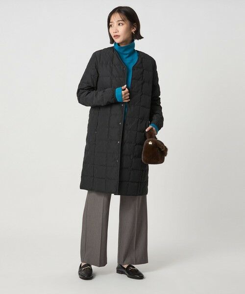 green label relaxing / グリーンレーベル リラクシング ダウンジャケット・ベスト | 【別注】＜TAION＞ボタン ロング ダウン | 詳細3