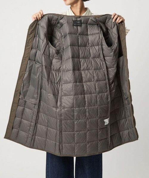 green label relaxing / グリーンレーベル リラクシング ダウンジャケット・ベスト | 【別注】＜TAION＞ボタン ロング ダウン | 詳細19