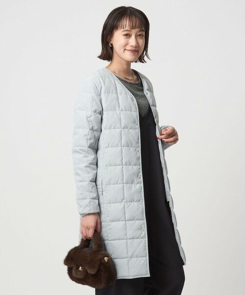 green label relaxing / グリーンレーベル リラクシング ダウンジャケット・ベスト | 【別注】＜TAION＞ボタン ロング ダウン | 詳細21