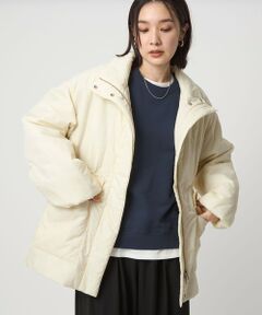 green label relaxing / グリーンレーベル リラクシング ナイロンジャケット | 【WEB限定】＜at ease＞パフ ブルゾン