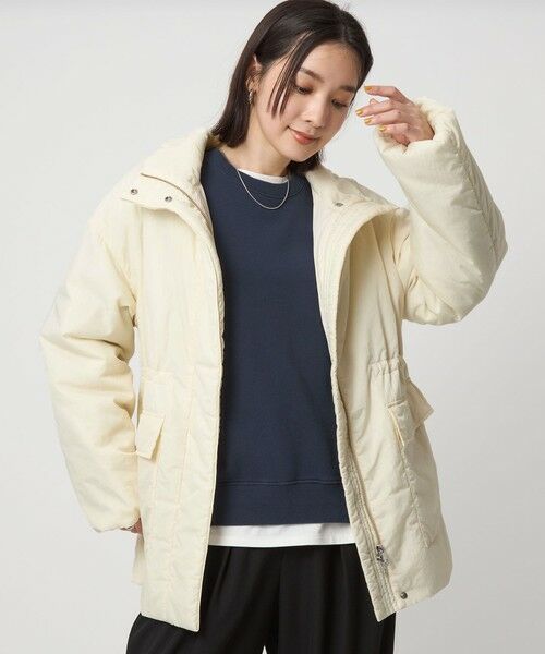 green label relaxing / グリーンレーベル リラクシング ナイロンジャケット | 【WEB限定】＜at ease＞パフ ブルゾン | 詳細3