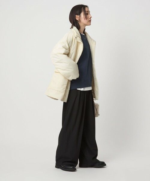 green label relaxing / グリーンレーベル リラクシング ナイロンジャケット | 【WEB限定】＜at ease＞パフ ブルゾン | 詳細6