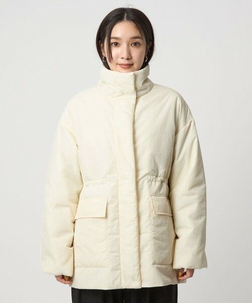 green label relaxing / グリーンレーベル リラクシング ナイロンジャケット | 【WEB限定】＜at ease＞パフ ブルゾン | 詳細8