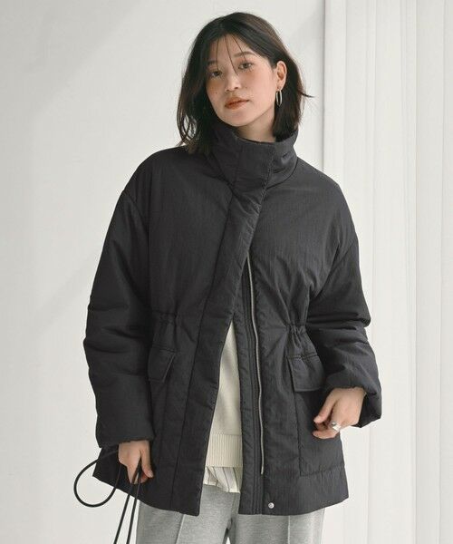 green label relaxing / グリーンレーベル リラクシング ナイロンジャケット | 【WEB限定】＜at ease＞パフ ブルゾン | 詳細19