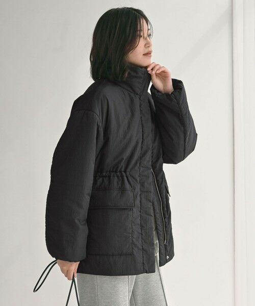 green label relaxing / グリーンレーベル リラクシング ナイロンジャケット | 【WEB限定】＜at ease＞パフ ブルゾン | 詳細20