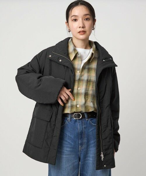 green label relaxing / グリーンレーベル リラクシング ナイロンジャケット | 【WEB限定】＜at ease＞パフ ブルゾン | 詳細26