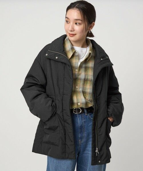 green label relaxing / グリーンレーベル リラクシング ナイロンジャケット | 【WEB限定】＜at ease＞パフ ブルゾン | 詳細27