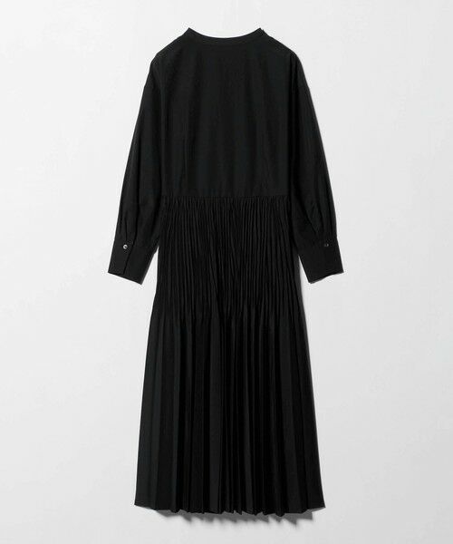 green label relaxing / グリーンレーベル リラクシング ロング・マキシ丈ワンピース | ［size SHORTあり］ワッシャー プリーツ ロングスリーブ ワンピース | 詳細6