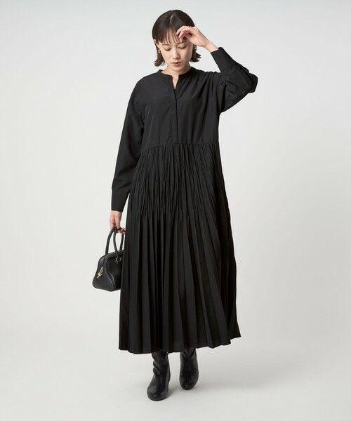 size SHORTあり］ワッシャー プリーツ ロングスリーブ