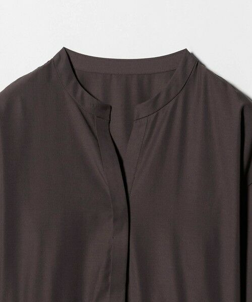 green label relaxing / グリーンレーベル リラクシング ロング・マキシ丈ワンピース | ［size SHORTあり］ワッシャー プリーツ ロングスリーブ ワンピース | 詳細14