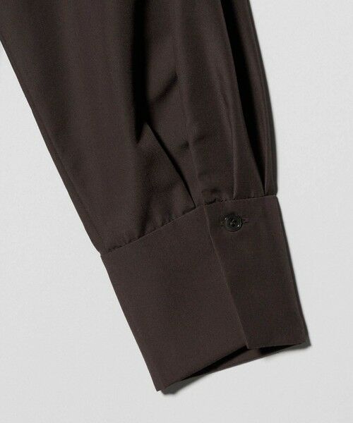 green label relaxing / グリーンレーベル リラクシング ロング・マキシ丈ワンピース | ［size SHORTあり］ワッシャー プリーツ ロングスリーブ ワンピース | 詳細15