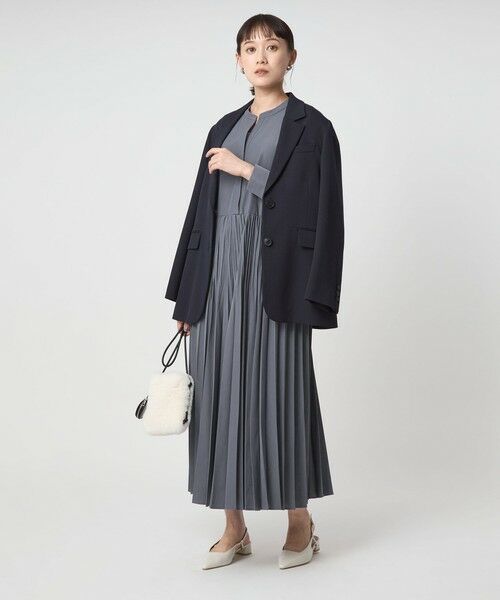 ワッシャー プリーツ ワンピース　新品タグ付き 花柄ワッシャープリーツシフォンワンピース GRL[js11] - メルカリ