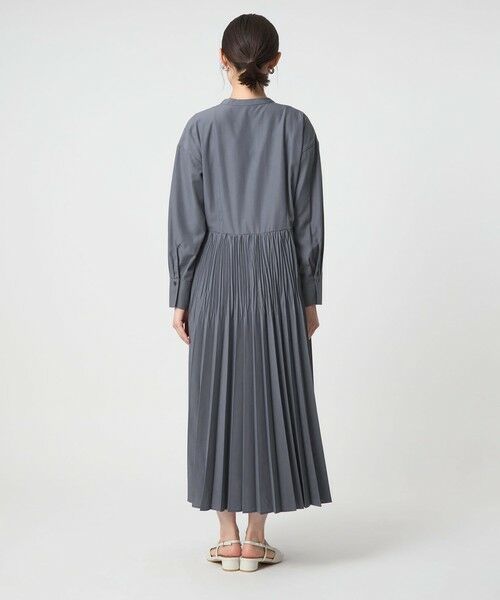 green label relaxing / グリーンレーベル リラクシング ロング・マキシ丈ワンピース | ［size SHORTあり］ワッシャー プリーツ ロングスリーブ ワンピース | 詳細25