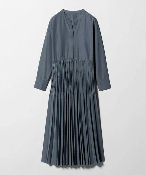 green label relaxing / グリーンレーベル リラクシング ロング・マキシ丈ワンピース | ［size SHORTあり］ワッシャー プリーツ ロングスリーブ ワンピース | 詳細26