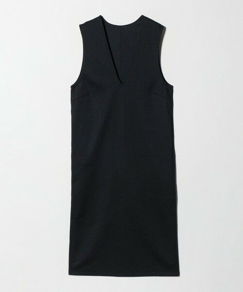 green label relaxing / グリーンレーベル リラクシング ロング・マキシ丈ワンピース | ディープ Vネック ジャンパースカート | 詳細4