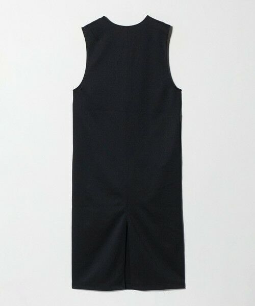 green label relaxing / グリーンレーベル リラクシング ロング・マキシ丈ワンピース | ディープ Vネック ジャンパースカート | 詳細5