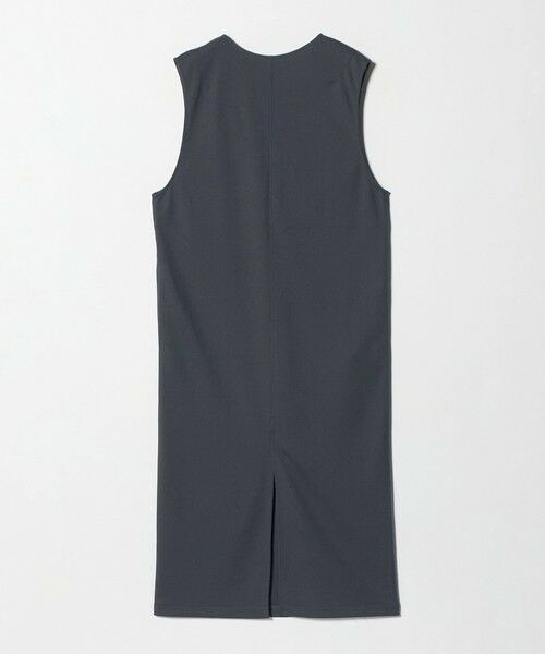 green label relaxing / グリーンレーベル リラクシング ロング・マキシ丈ワンピース | ディープ Vネック ジャンパースカート | 詳細15