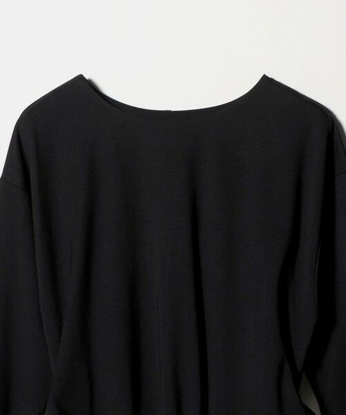 green label relaxing / グリーンレーベル リラクシング ロング・マキシ丈ワンピース | カット コンビ タフタ フレア ワンピース | 詳細6