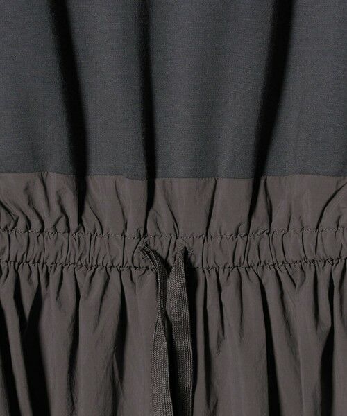 green label relaxing / グリーンレーベル リラクシング ロング・マキシ丈ワンピース | カット コンビ タフタ フレア ワンピース | 詳細20