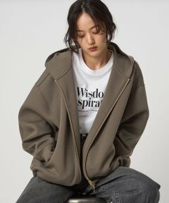 green label relaxing / グリーンレーベル リラクシング パーカー | ダンボール ジップ フーディ